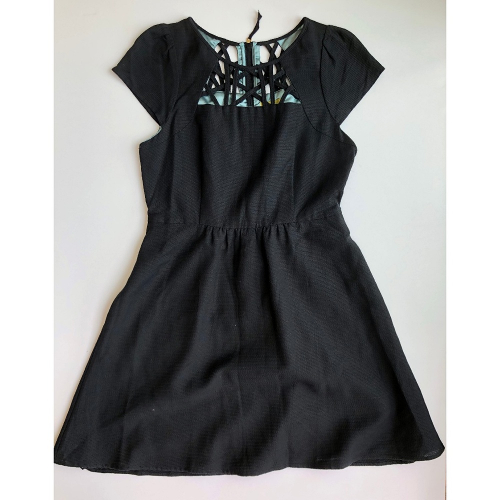 Maeve for Anthropologie Black Dress